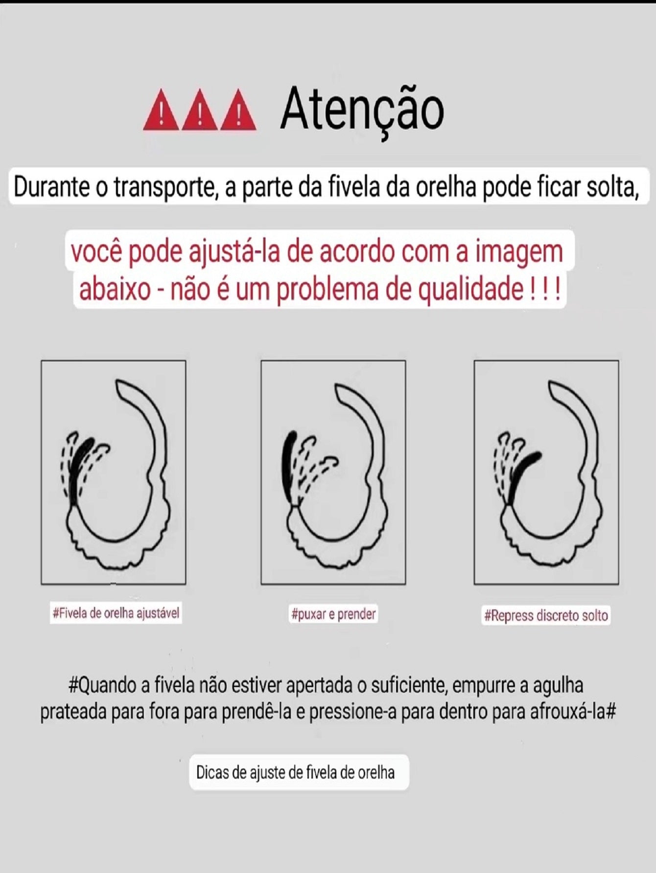 Brinco MINI Argola De Cartilagem de zirconia - par (1pai)