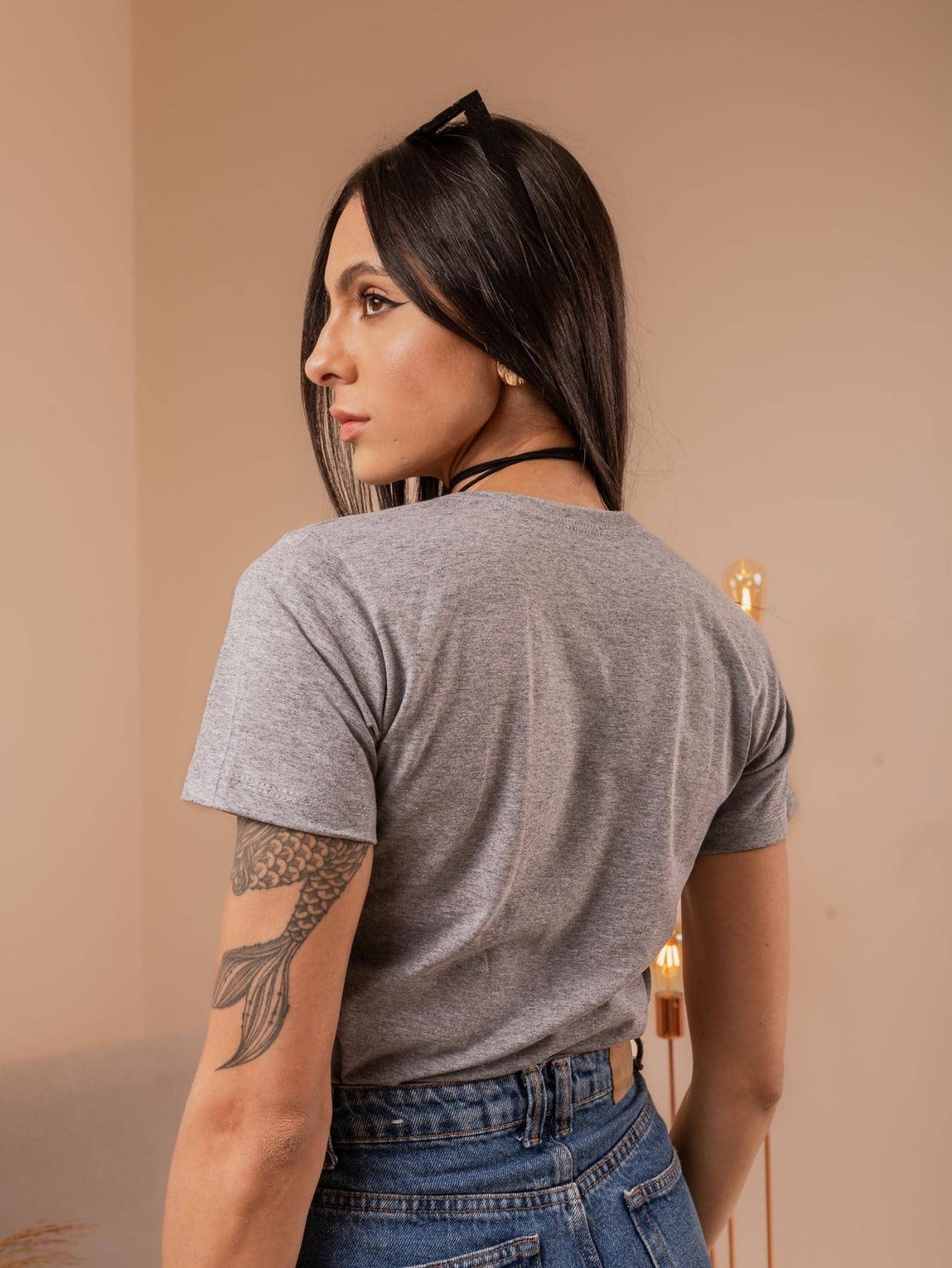 Blusa T-Shirt Estampada 100% Algodão Casual