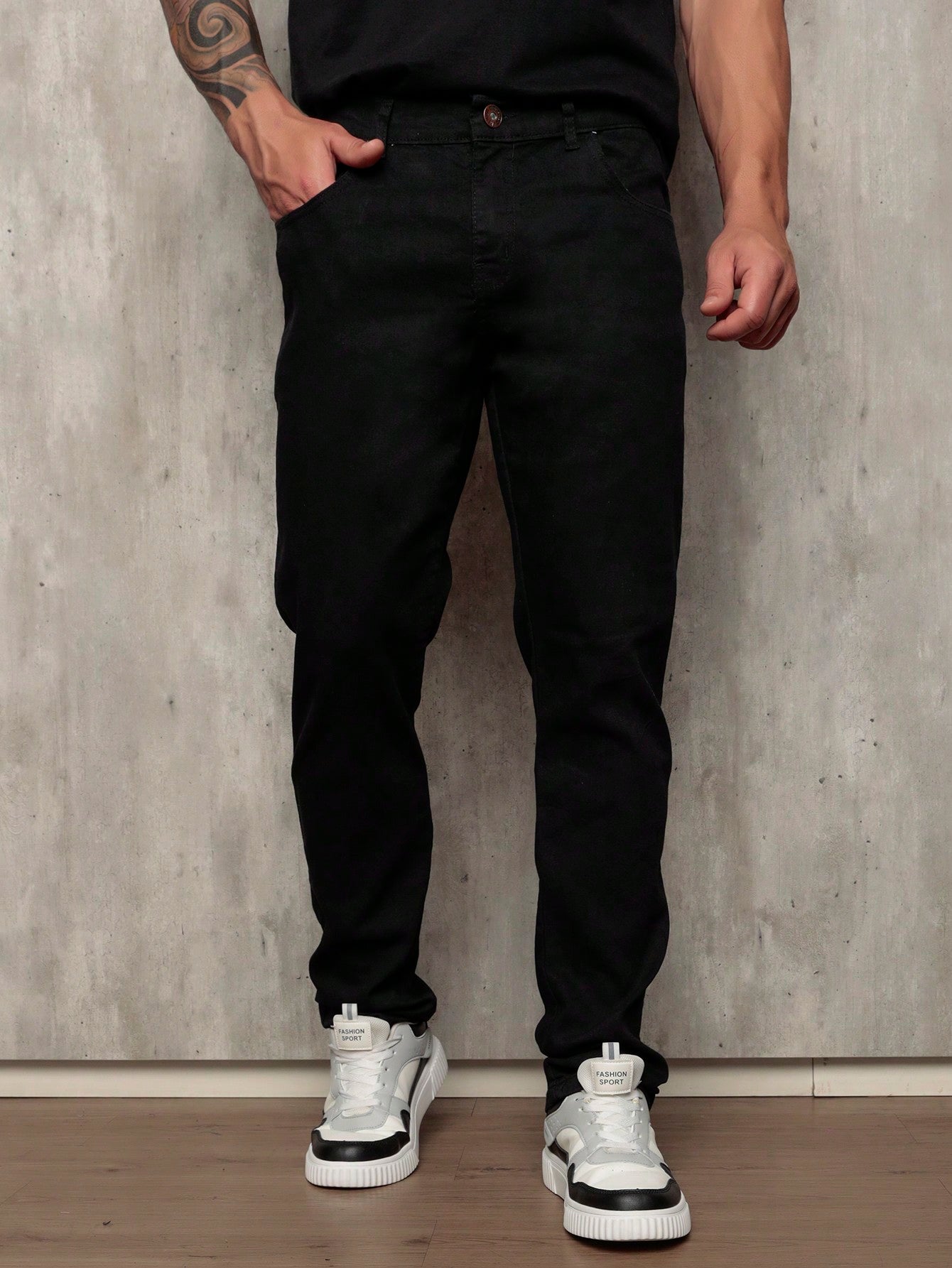 Calça Jeans Masculina Skinny Com Lycra Elastano Linha Premium