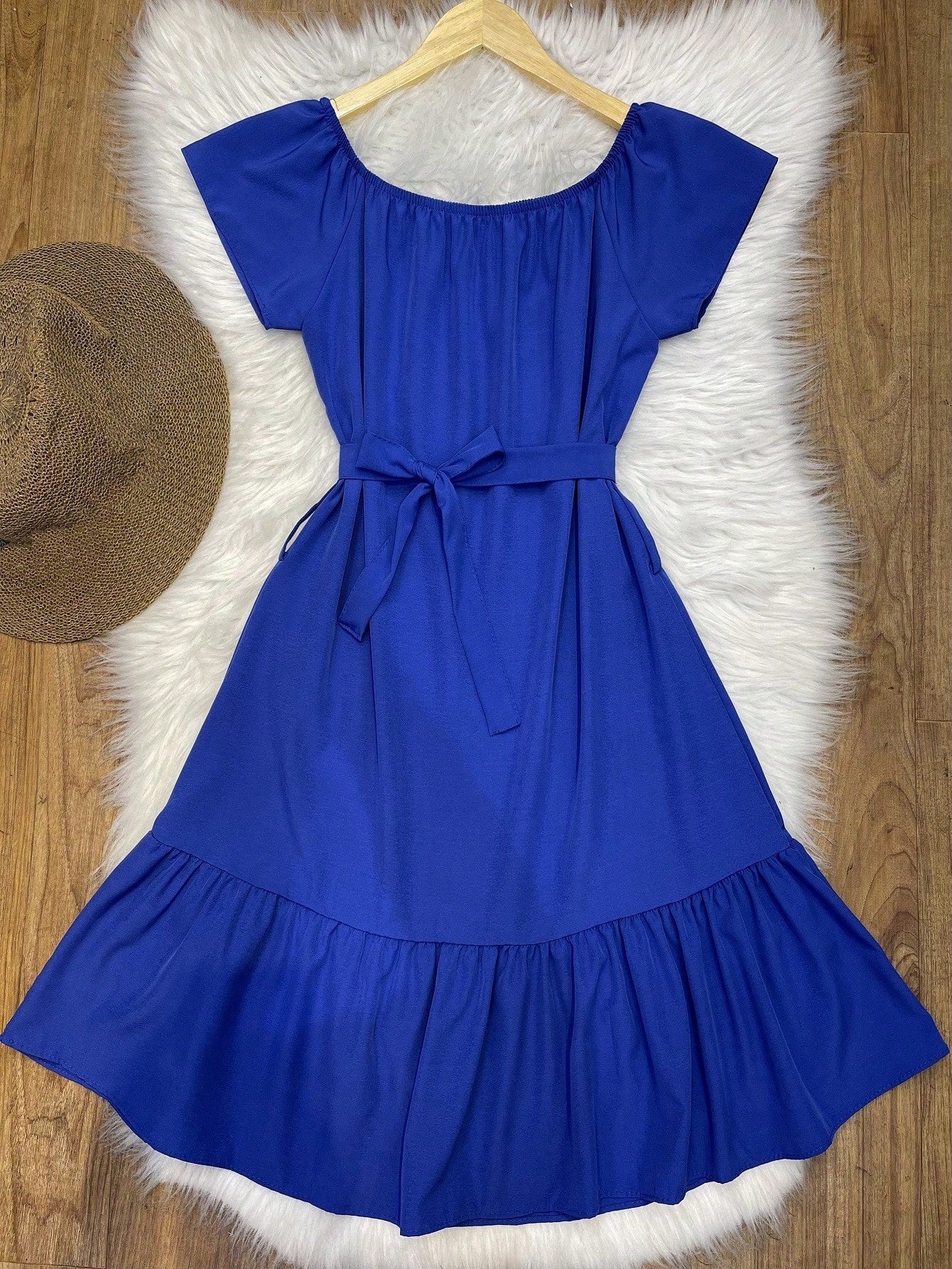 vestido ciganinha liso moda feminina