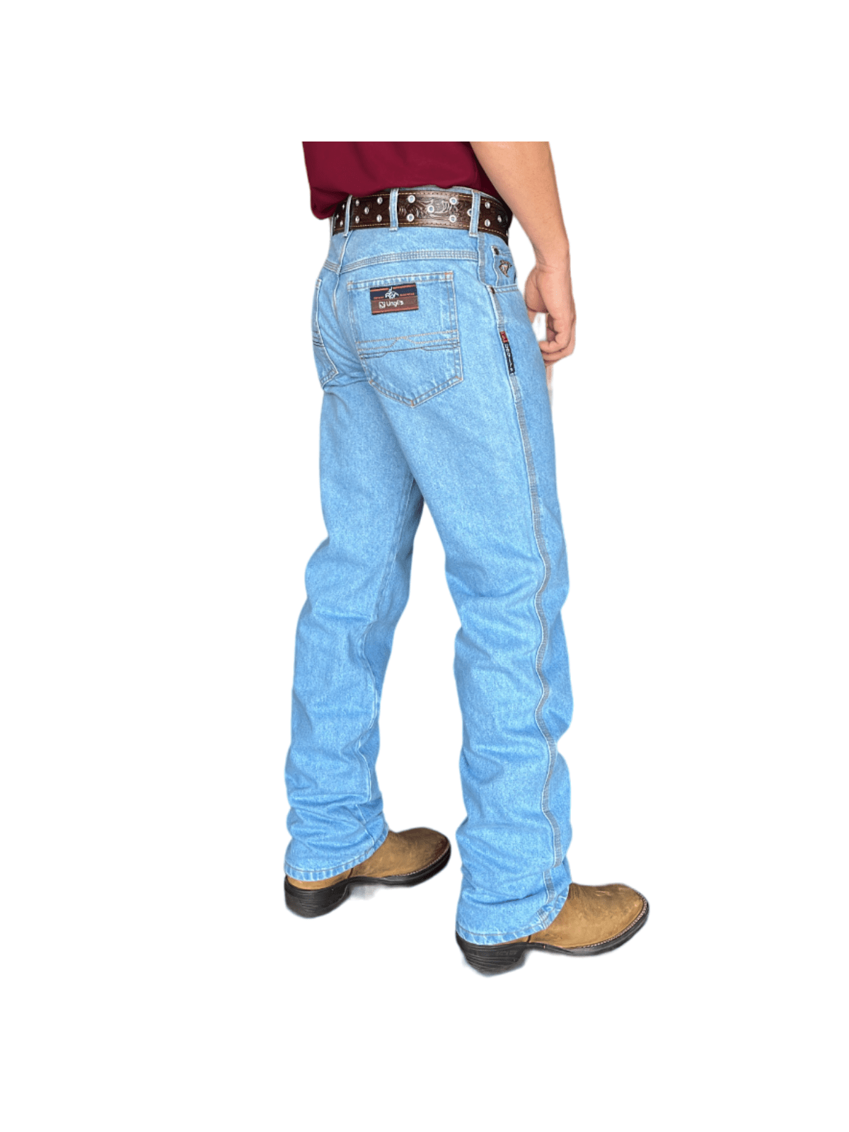 Calça Country Masculina Jeans Tecido Grosso Premium 100% Algodao