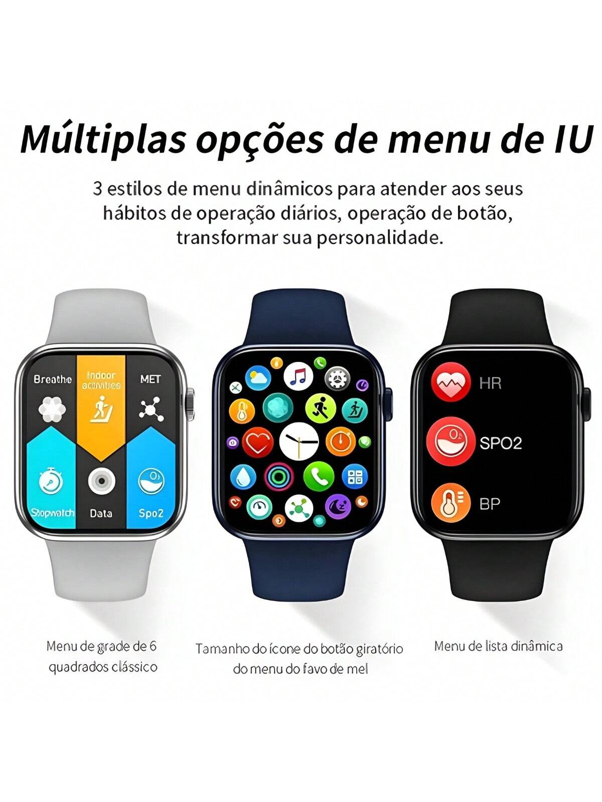 Smartwatch Hw16 Original Relógio Inteligente Barato Serie 6 Troca Folto Pulseira Masculino Feminino