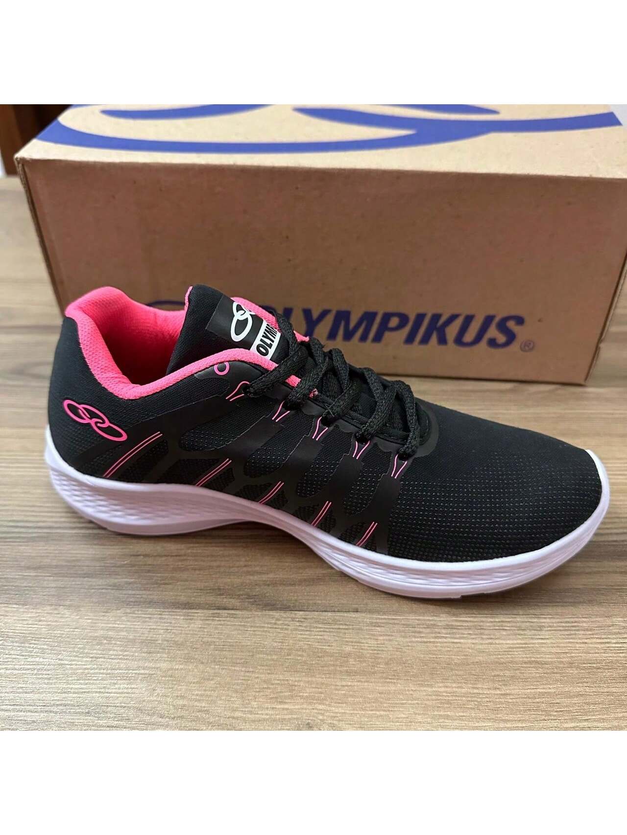 Tênis OLK Feminino Masculino Dia a dia Sport Caminhada academia Leve Confortável