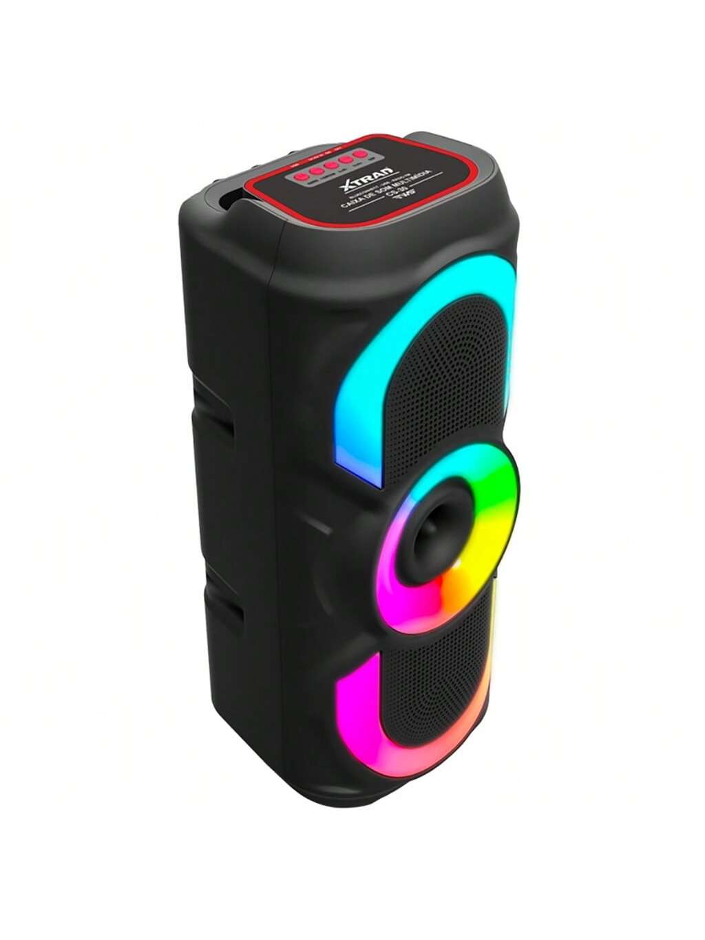 Caixa de Som Bluetooth Potente LED Portatil Grande Original