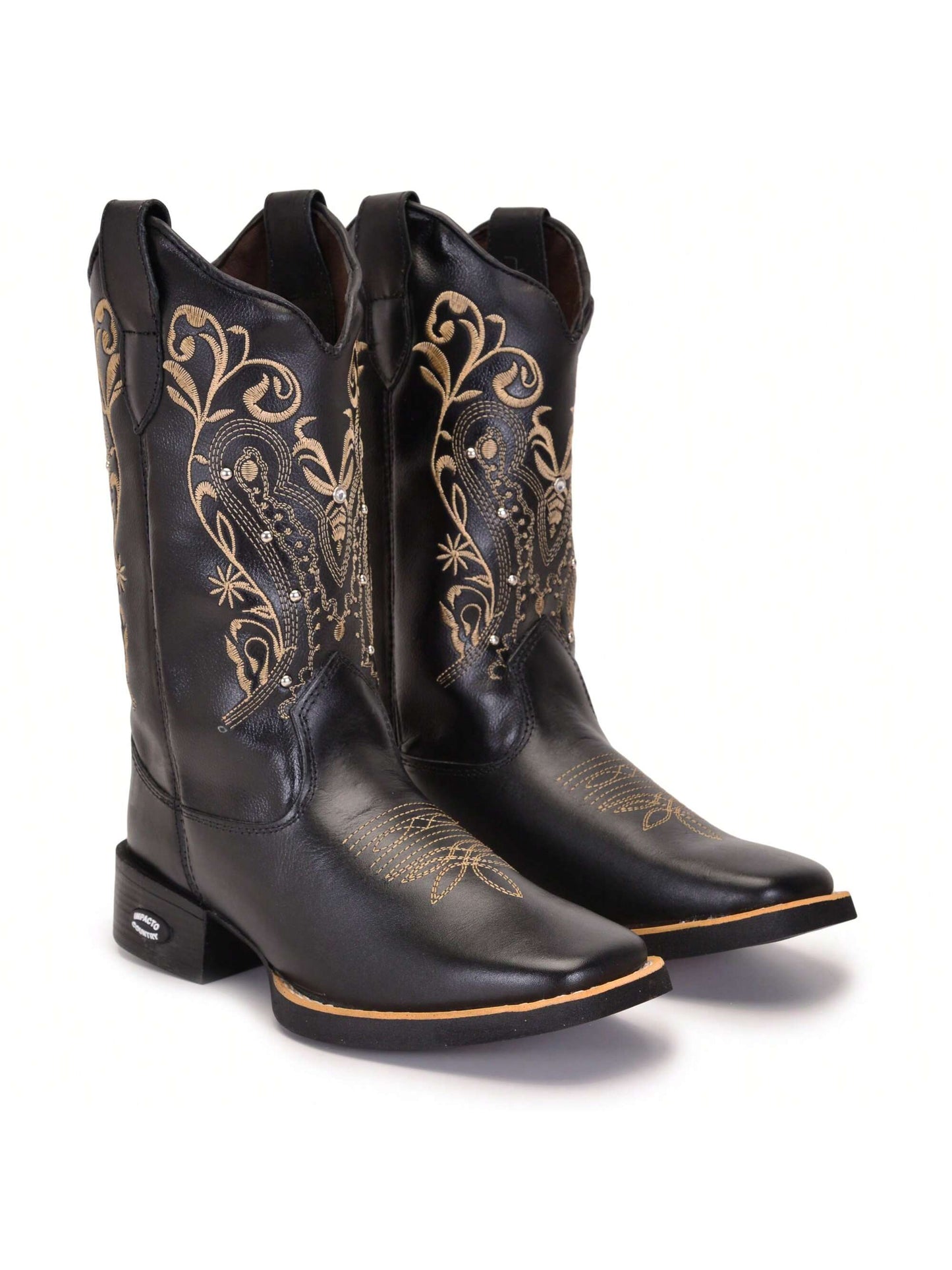 Bota Feminina Texana Country Bordado Western Rodeio Moda Agro Fattor Shop