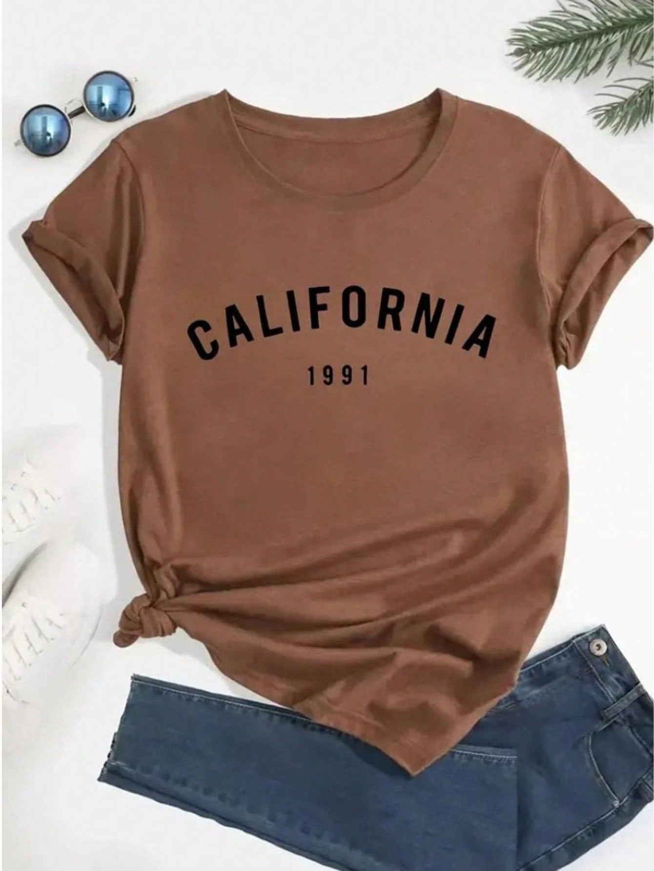 Camiseta T-shirt feminina blusa 100% algodão com estampa linha de coração modinha