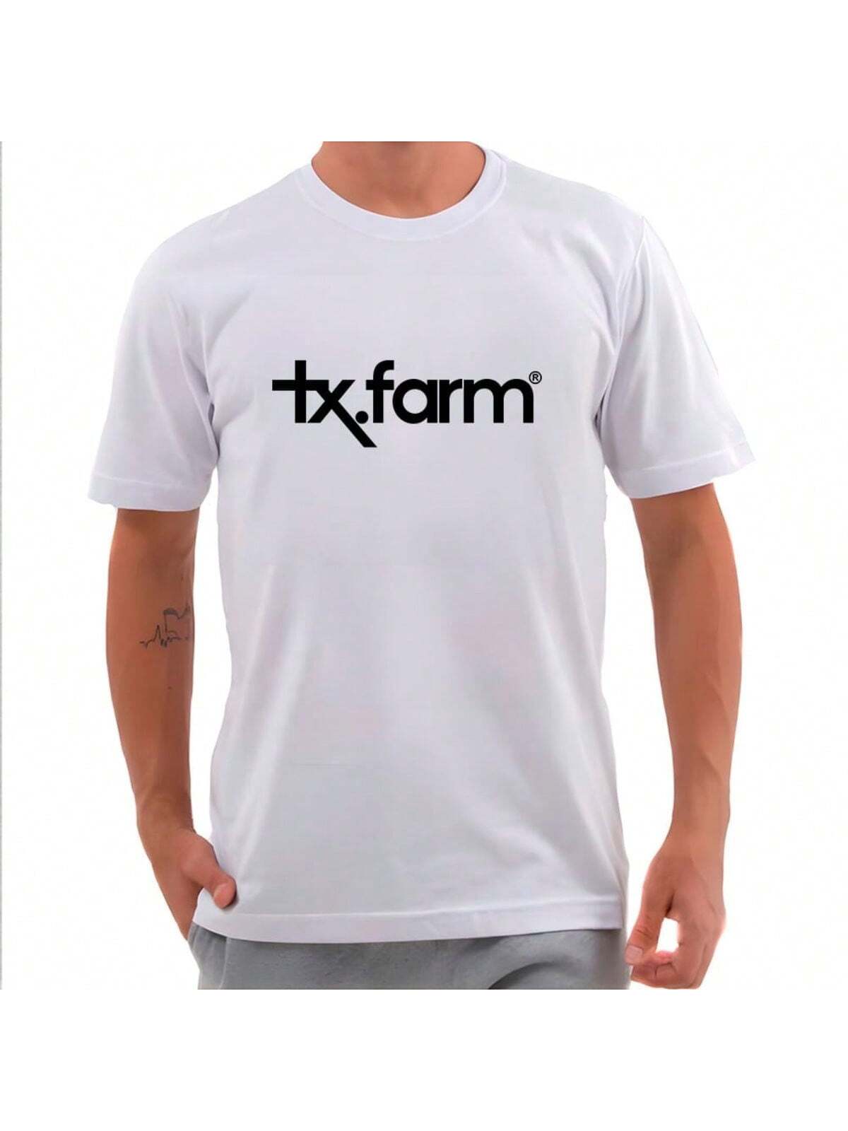 Camiseta Masculino TXC 100% algodão malha 30.1 Penteado