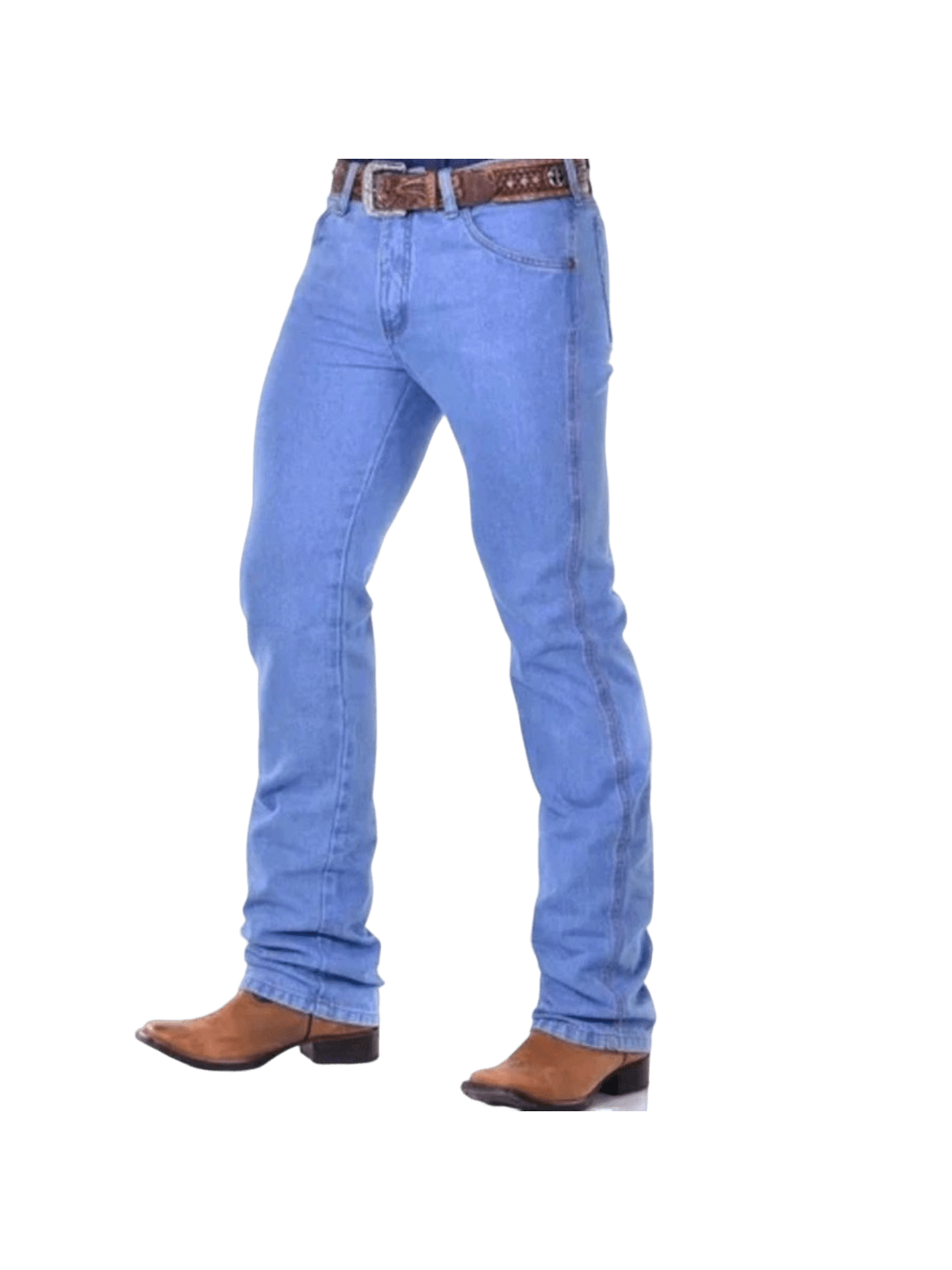Kit 2 Calças Country Masculina Western Rodeio Montaria Delave e Stone