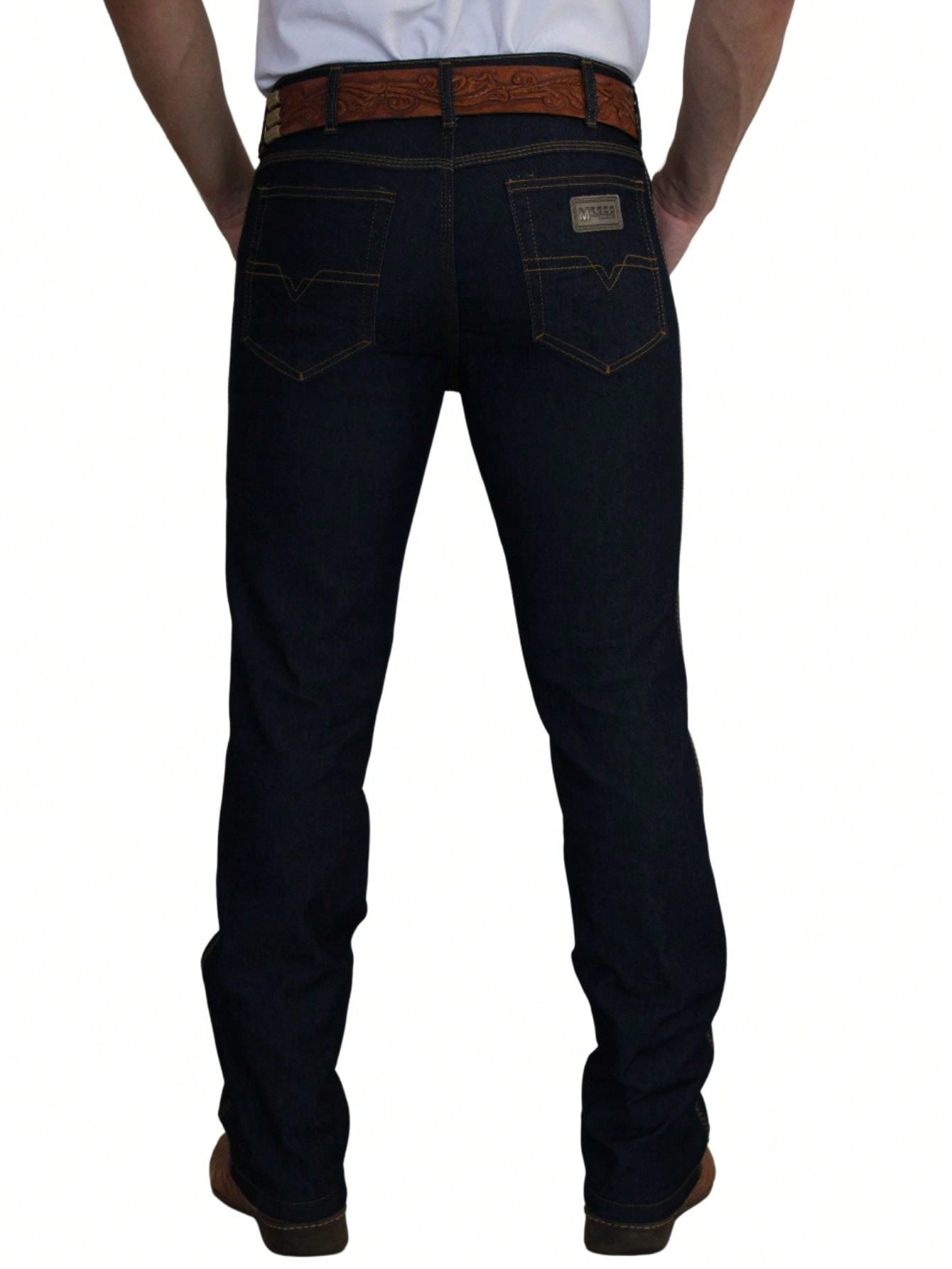 Kit 2 Calças Country Masculina Western Rodeio Montaria Delave e Preto