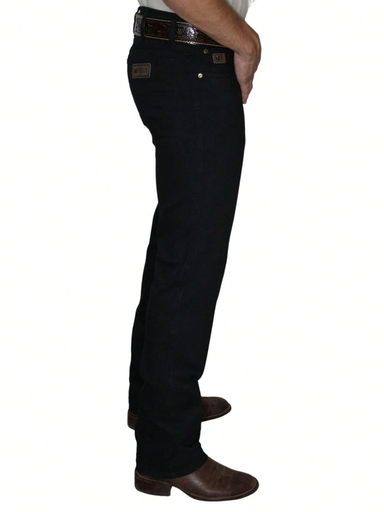 Kit 2 Calças Country Masculina Western Rodeio Montaria Delave e Preto