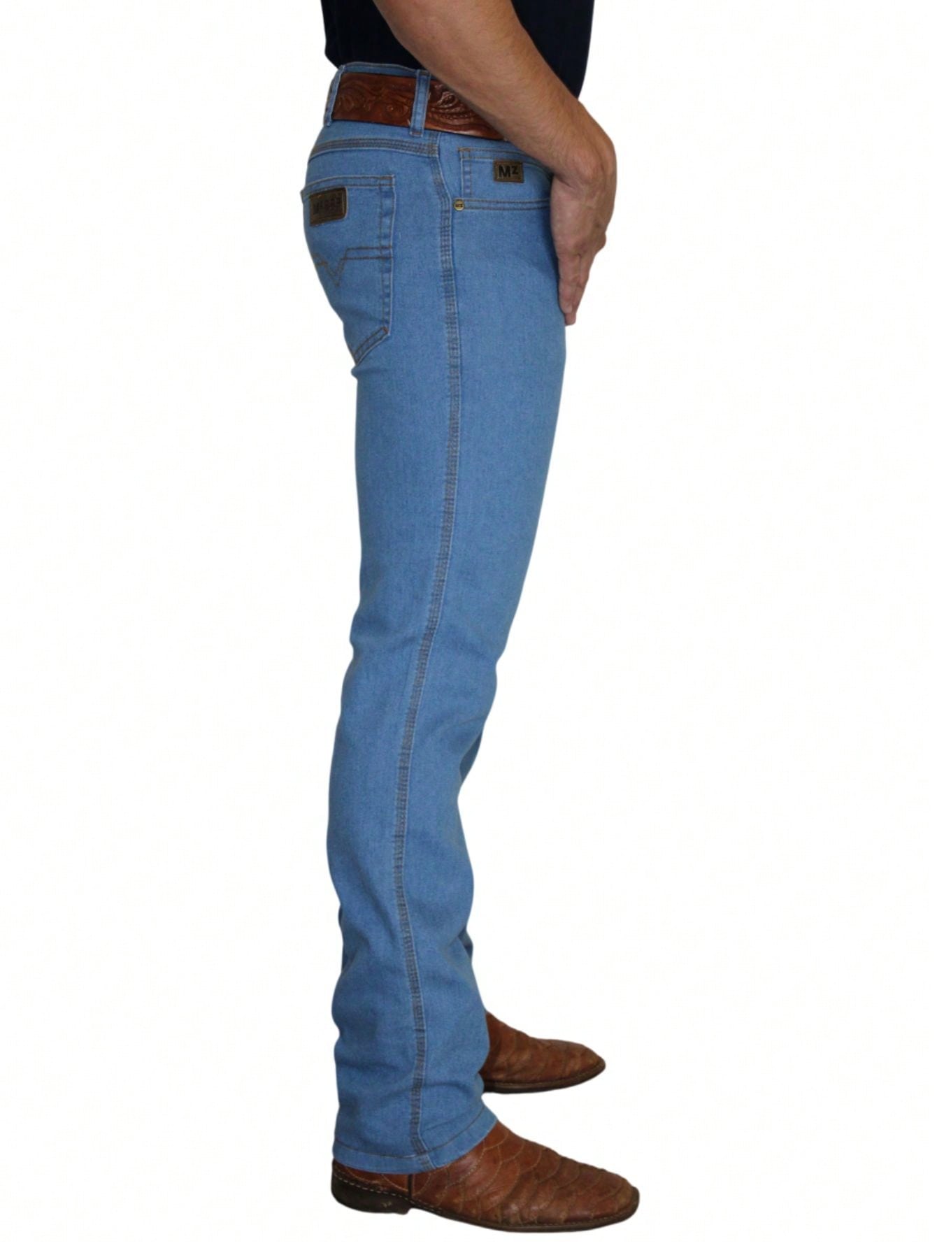 Calça Country Masculina Cowboy Tradicional Delave Montaria Rodeio