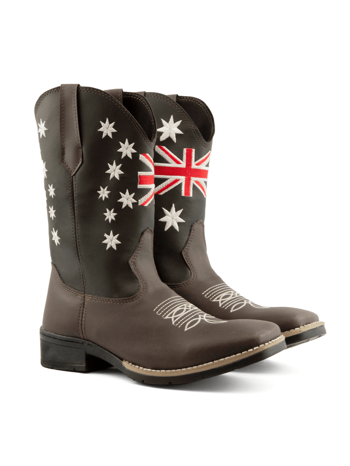 Bota Texana Country Masculina Inglaterra Bordada Envio Já