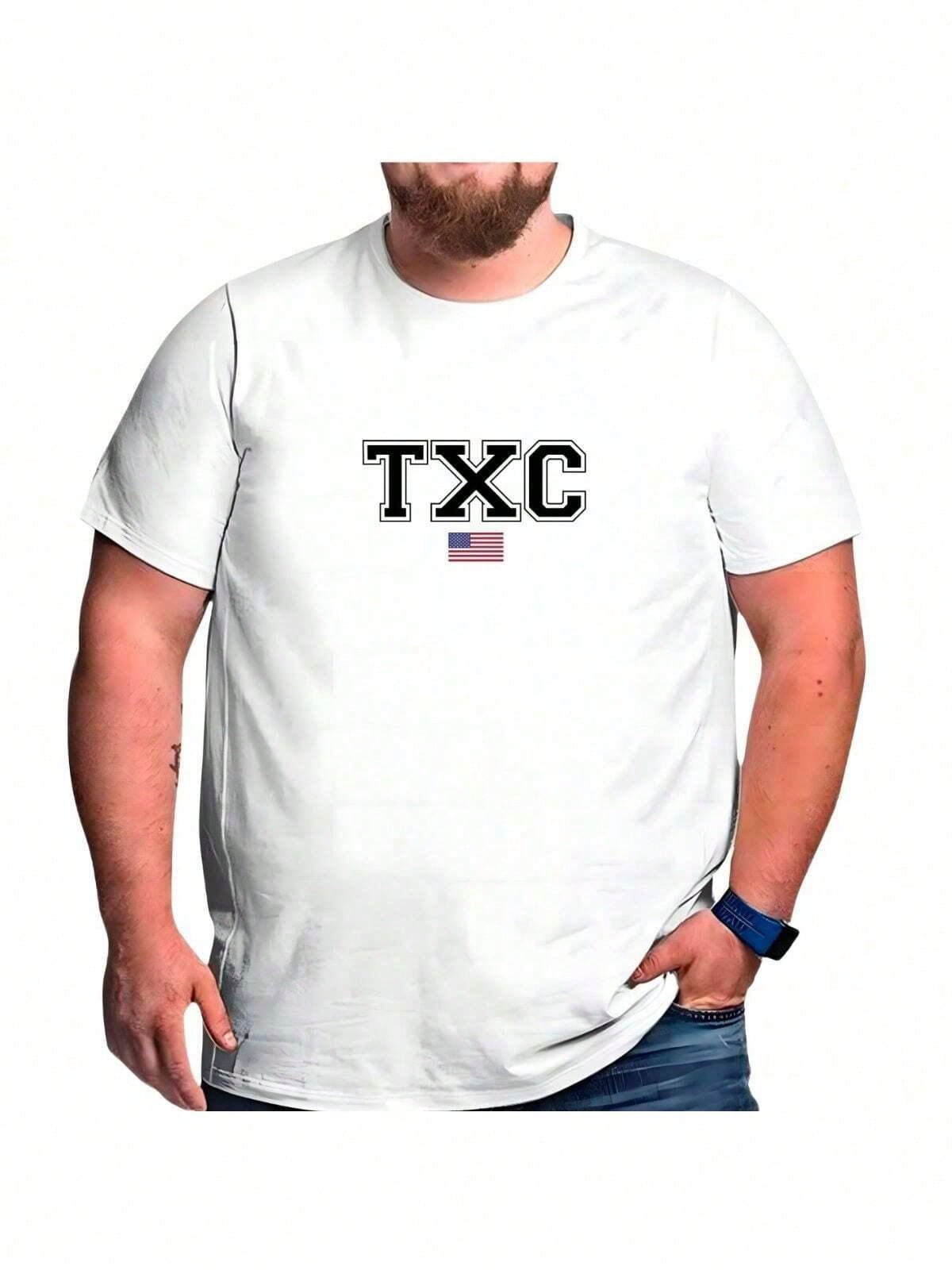 Camiseta Masculina Plus Size Tecido Premium G1 ao G5 TXC