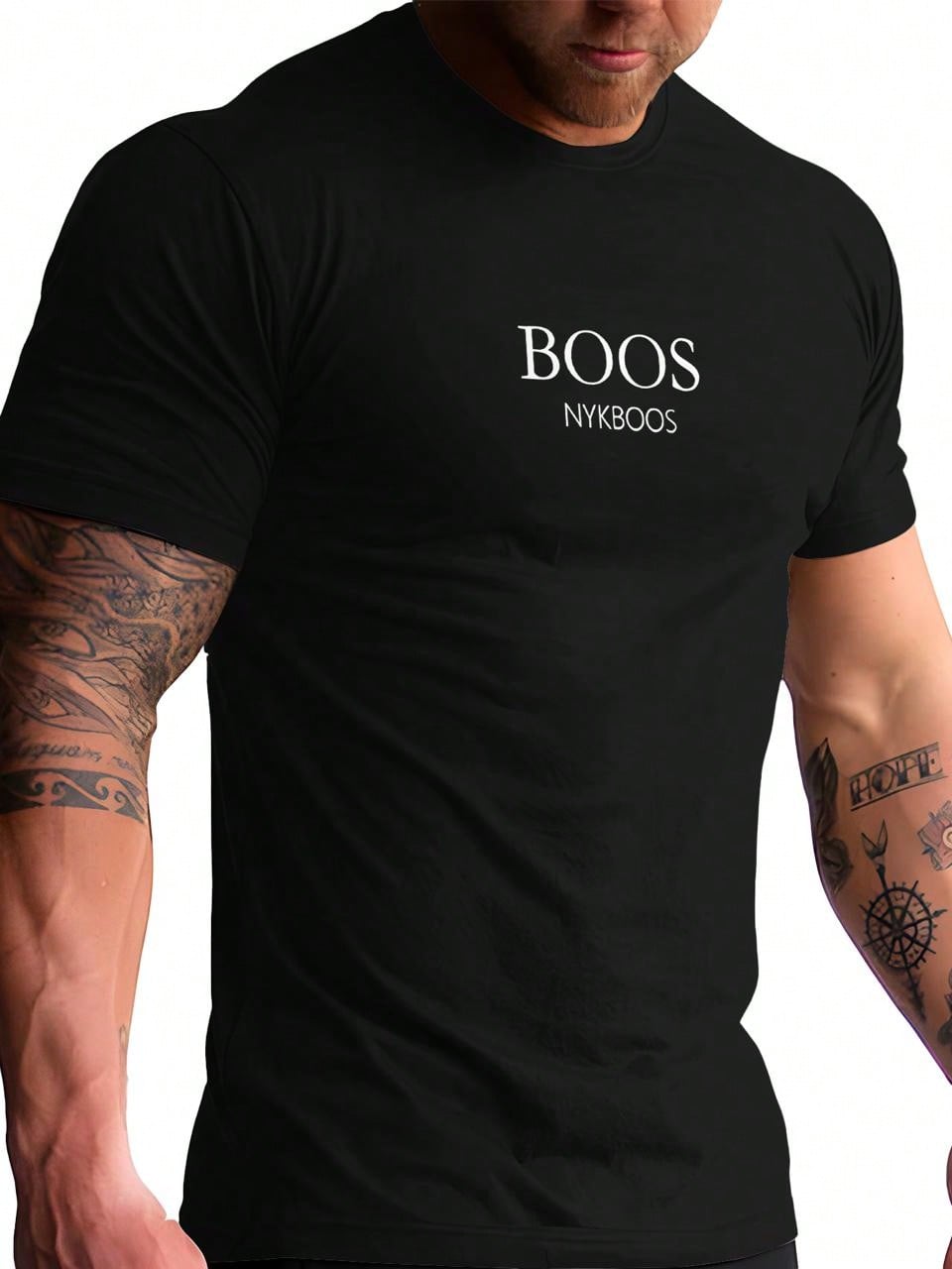 Camiseta Masculina Boos Blusa Malha Premium Camisa Algodao Lançamento