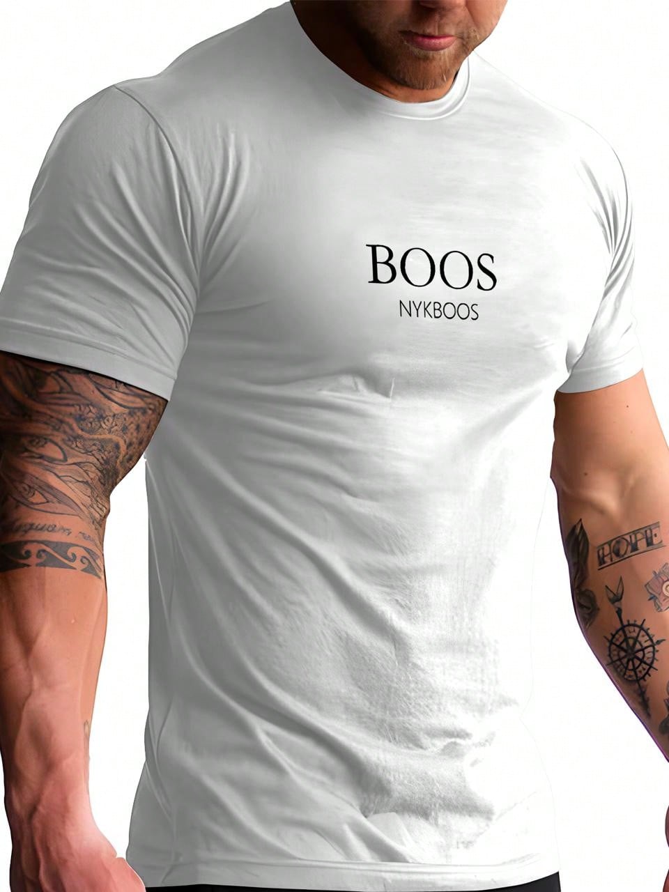 Camiseta Masculina Boos Blusa Malha Premium Camisa Algodao Lançamento