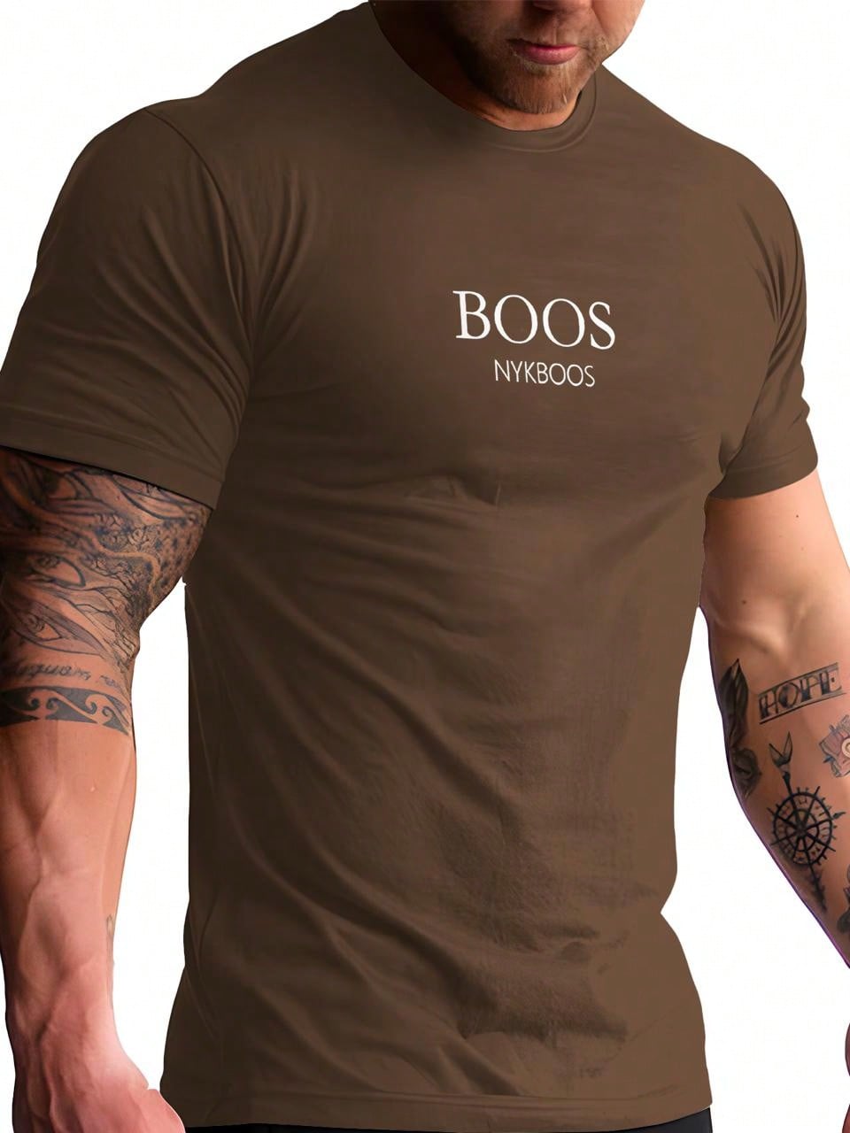 Camiseta Masculina Boos Blusa Malha Premium Camisa Algodao Lançamento