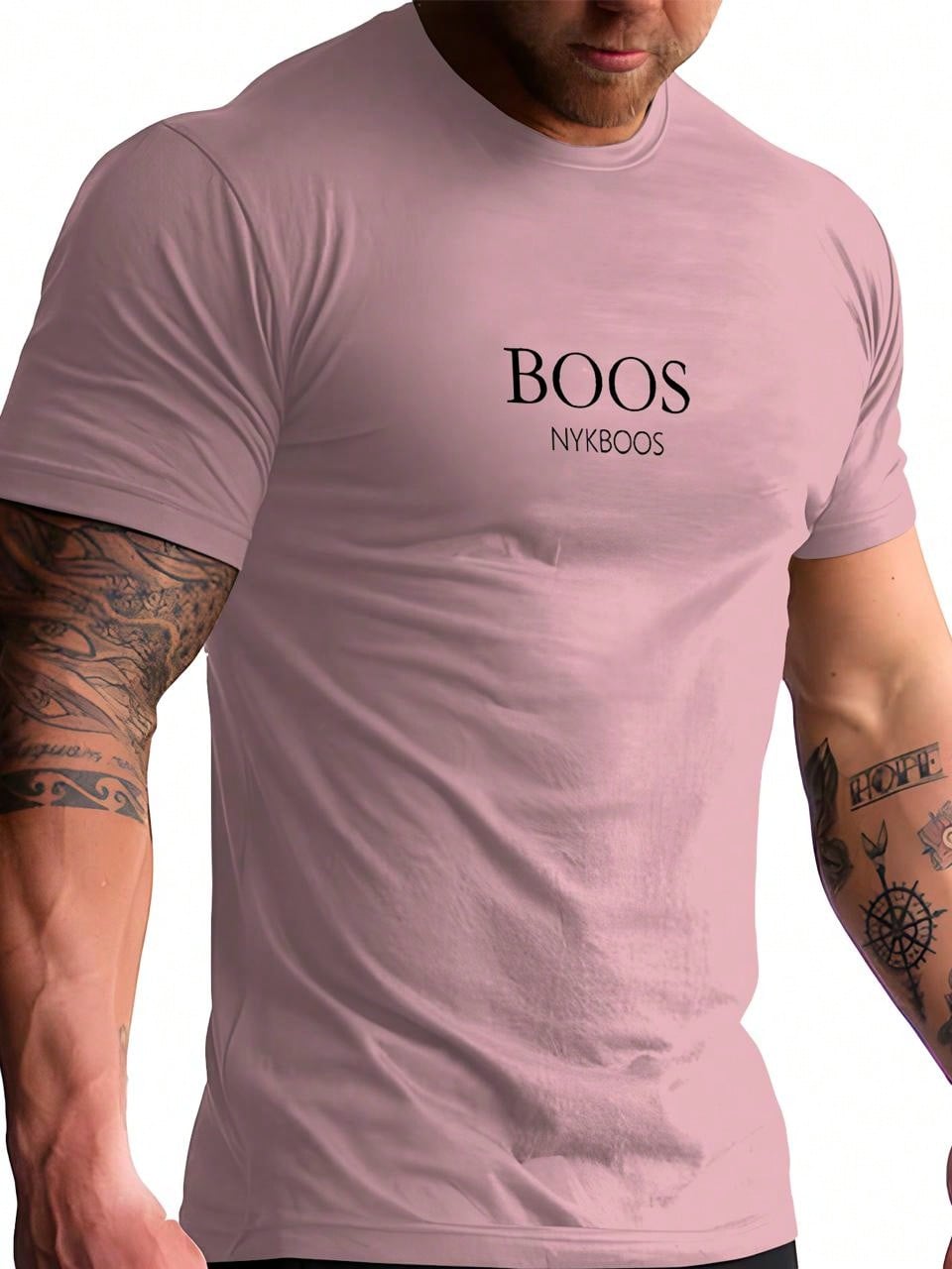 Camiseta Masculina Boos Blusa Malha Premium Camisa Algodao Lançamento