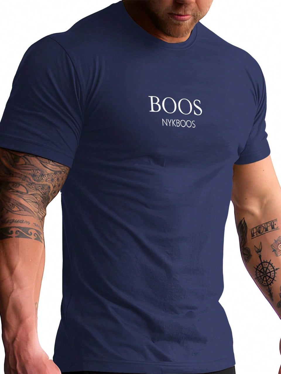 Camiseta Masculina Boos Blusa Malha Premium Camisa Algodao Lançamento