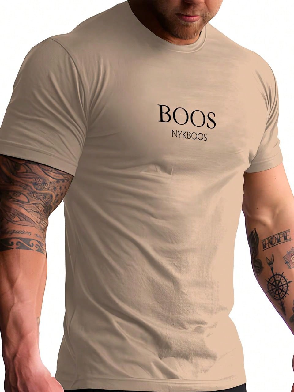 Camiseta Masculina Boos Blusa Malha Premium Camisa Algodao Lançamento