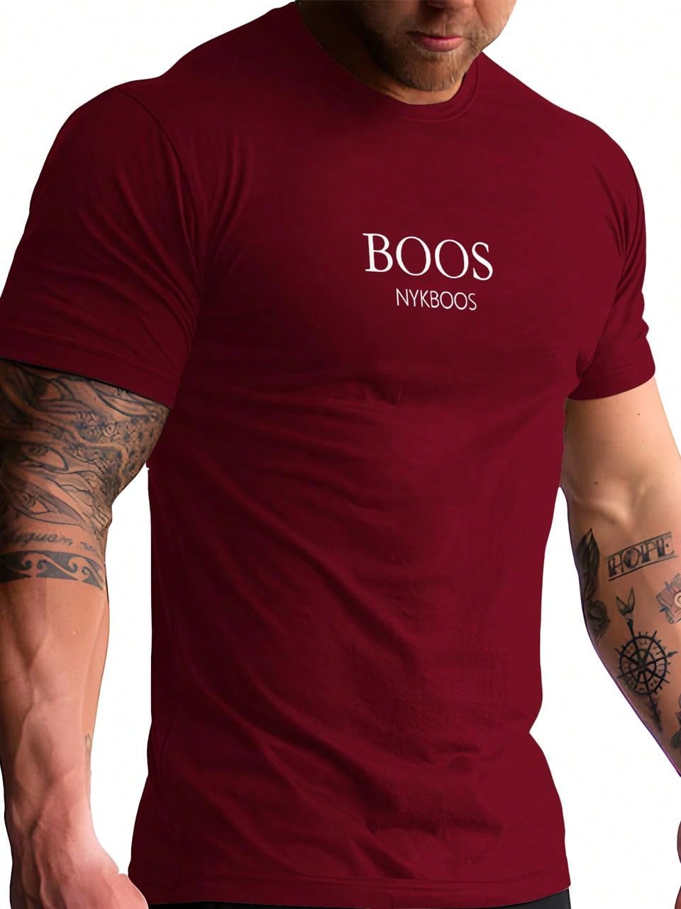 Camiseta Masculina Boos Blusa Malha Premium Camisa Algodao Lançamento