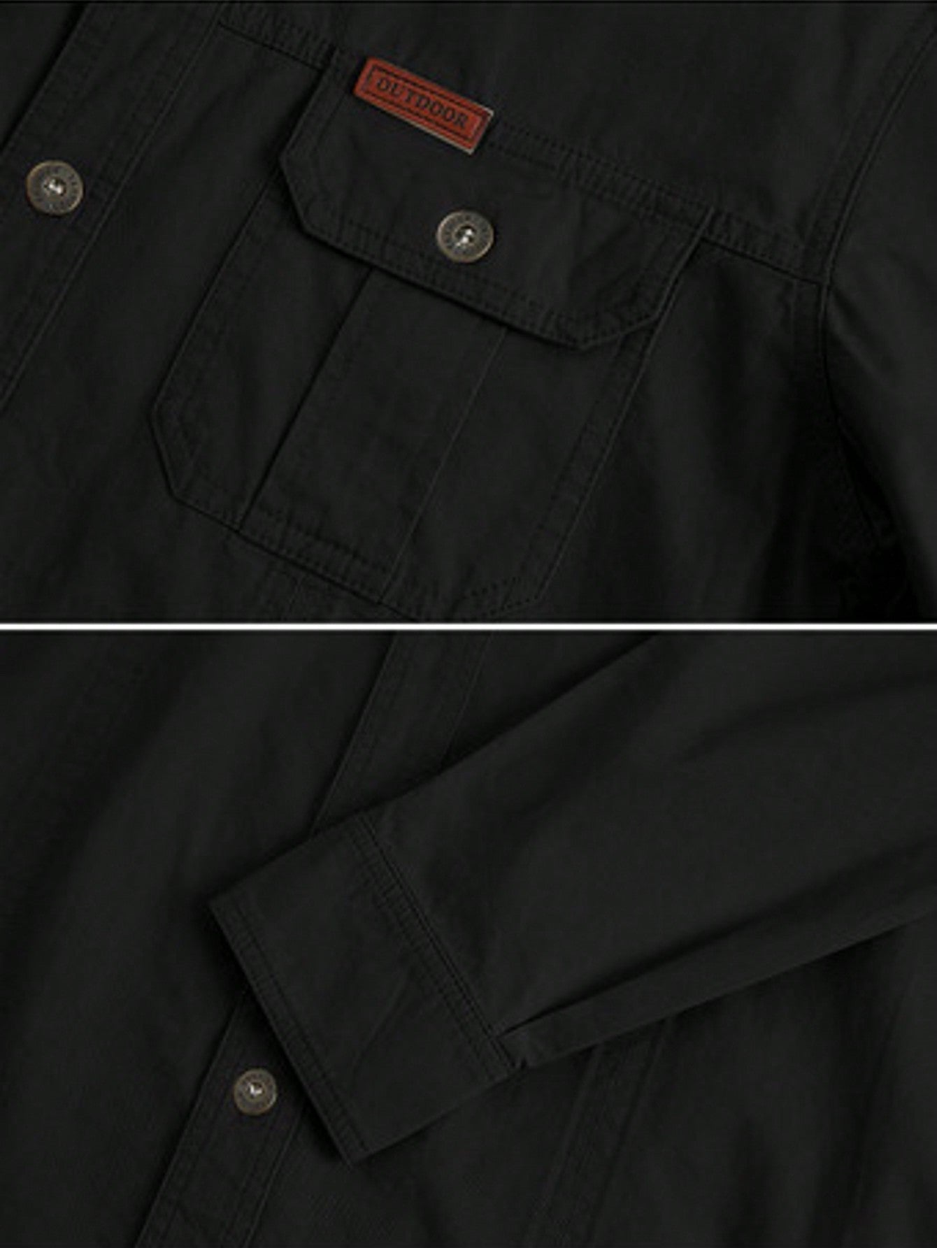 Camisa cargo casual masculina de algodão, camisas de manga larga para acampar y cazar, camisa de combate militar, camisas para senderismo, pesca, ropa de caza
