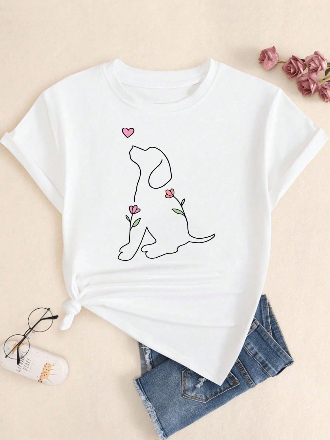 Camiseta Desenho Cachorro Dog Unissex Masculino Camisa Blusa Feminino T-shirt 100% Algodão Top Premium Streetwear Lançamento Envio Imediato Varias Cores!! Plus Size