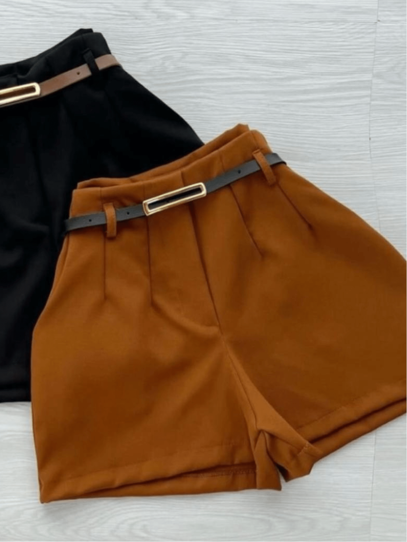 Short Zar com Cinto Alfaiataria Feminino