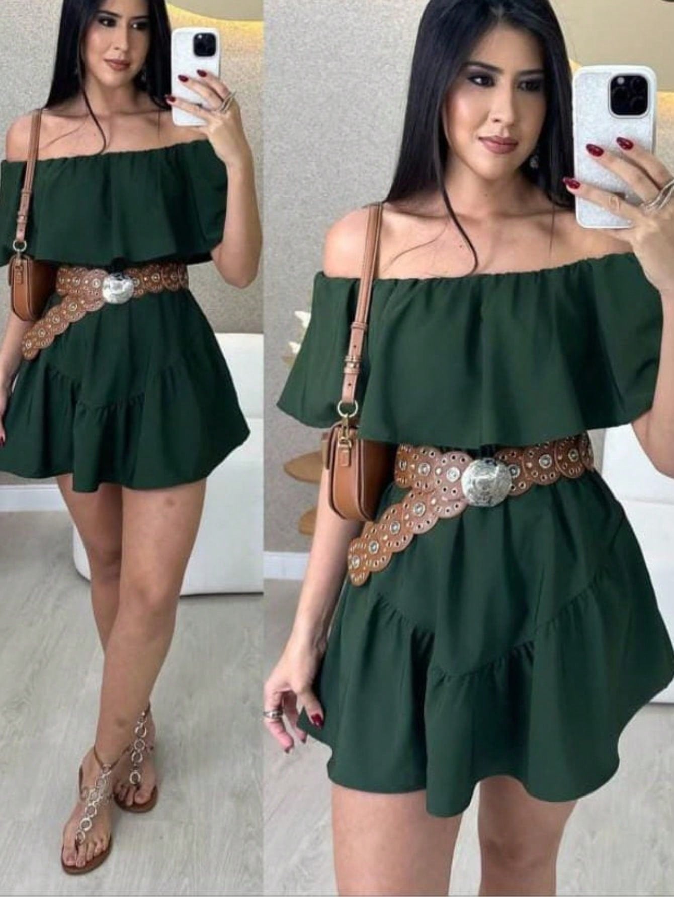 VESTIDO MACAQUINHO FEMININO DUNA CIGANINHA
