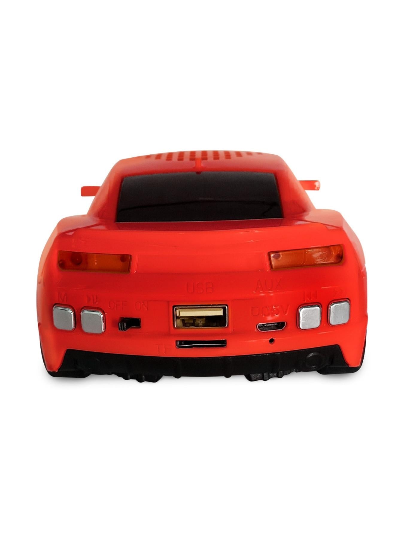Caixa de som Bluetooth Formato Carro Camaro Portátil USB FM MP3