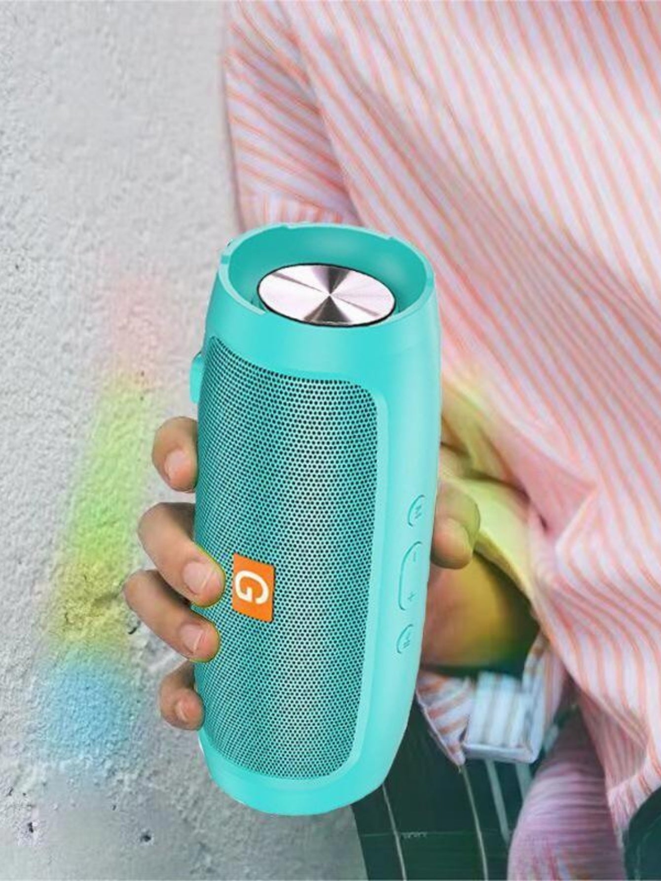 Caixa de som Bluetooth Portátil MP3 FM USB