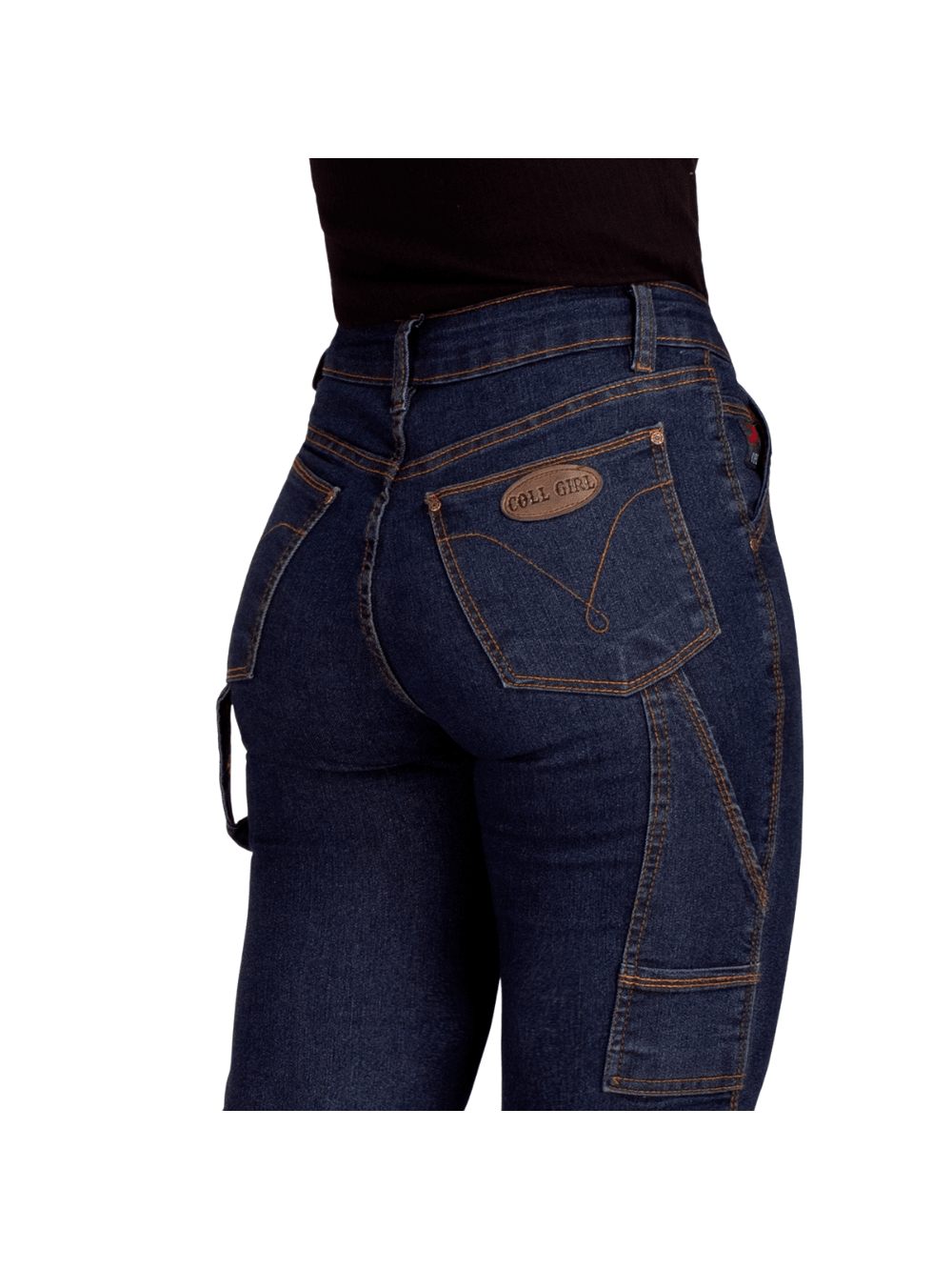 Kit 2 Calça Feminina Carpinteira Country 34 Ao 48 Boiadeira Botas Texana Com Bolsos