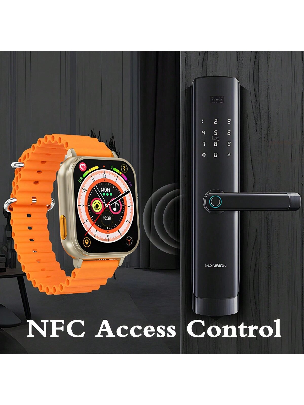 Smartwatch W69+ Ultra Plus Relógio Lançamento Tela Amoled 2Gb Armazenamento Nfc Gps ChatGpt Assistente de Voz 49mm Android iOS Bluetooth Original Microwear