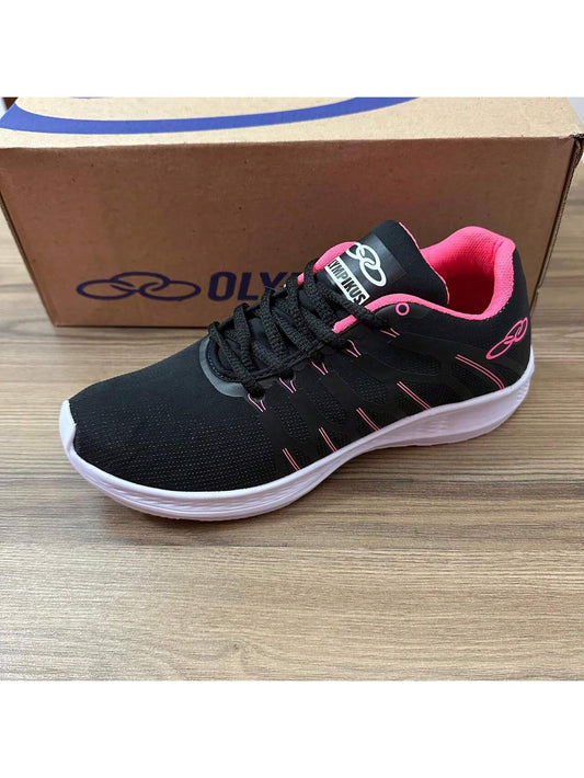Tênis OLK Feminino Masculino Dia a dia Sport Caminhada academia Leve Confortável