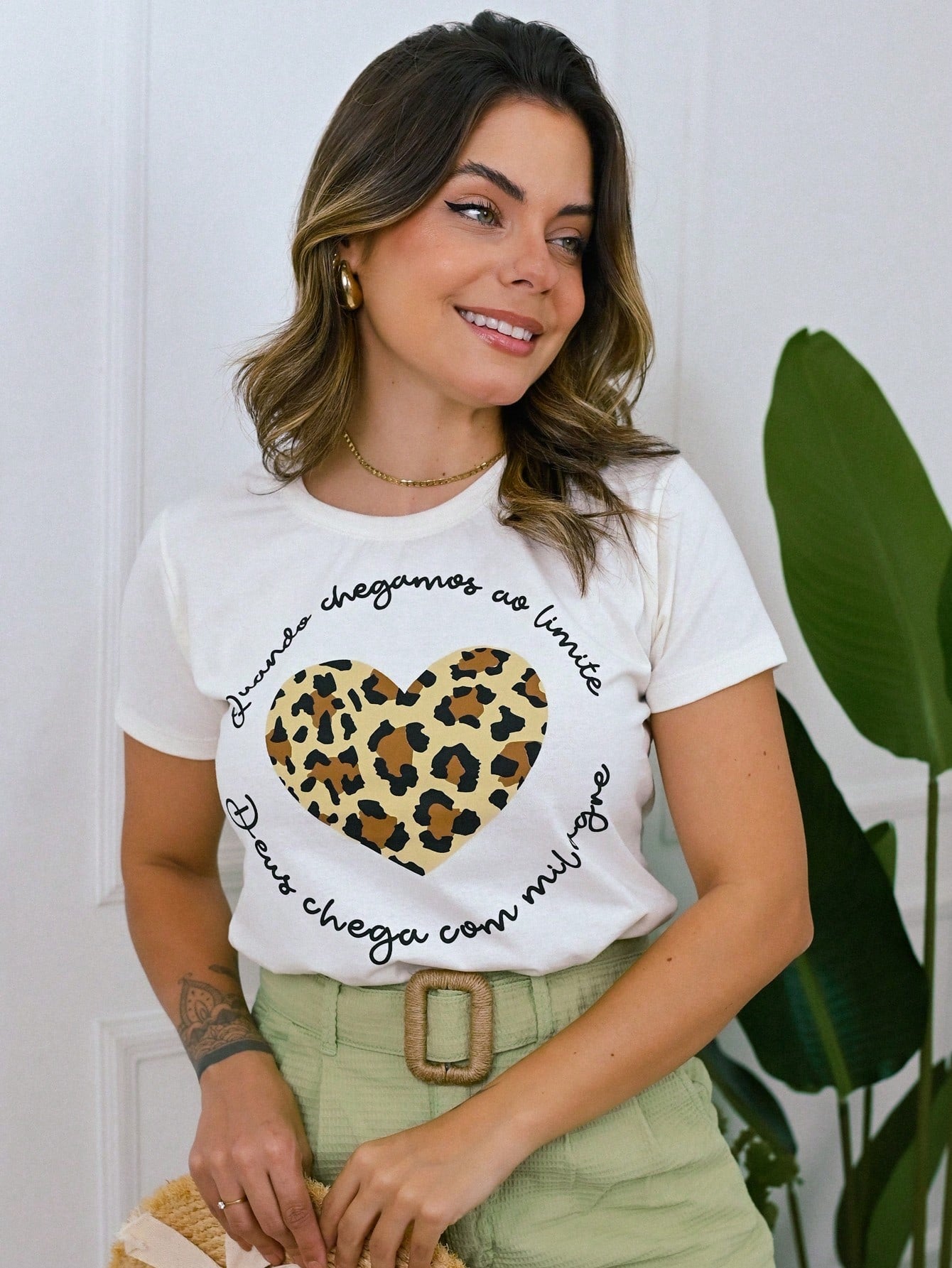 Blusa Feminina T-Shirt Camiseta Manga Curta Malha 100% Algodão Premium (1)