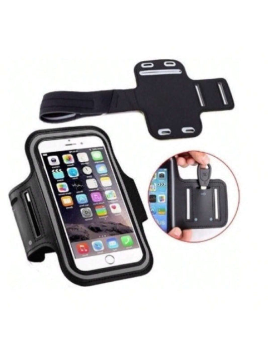 Braçadeira Suporte Braço Celular Treino Corrida Celular Fone