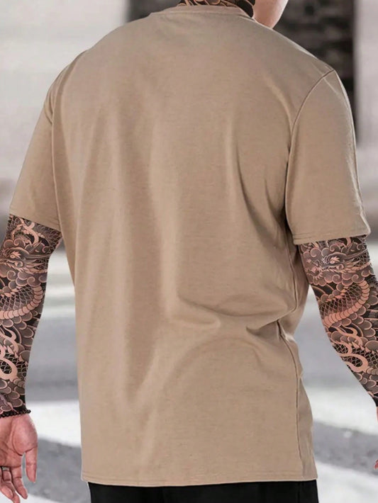 Camiseta Masculina 30.1 Penteada Camisa Malha 100% Algodão