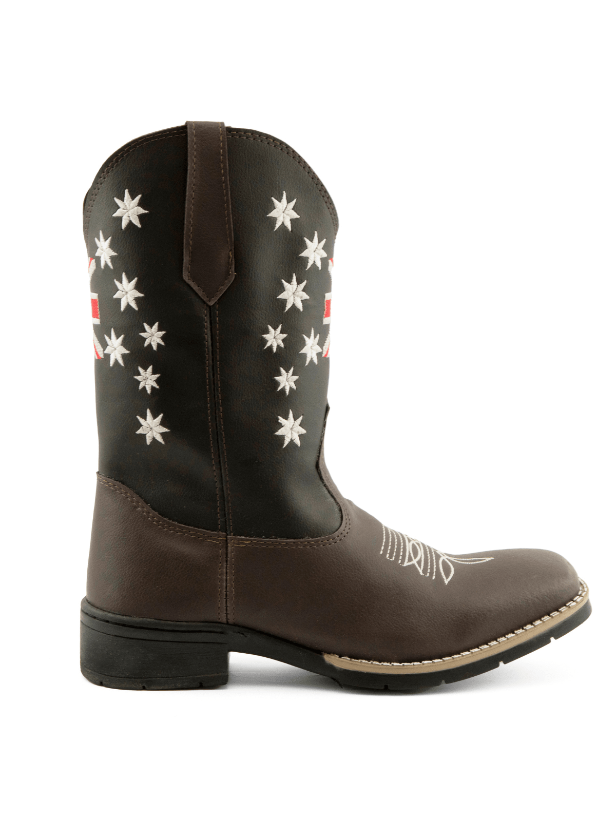 Bota Texana Country Masculina Inglaterra Bordada Envio Já