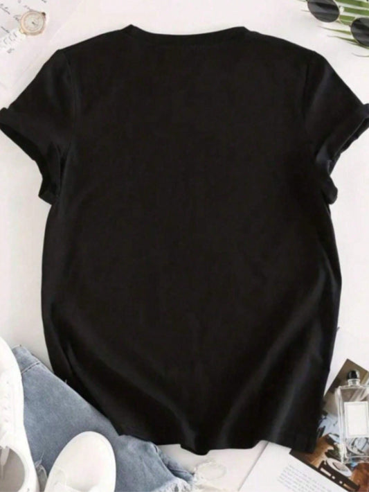 Camiseta Feminina Estampa de Caveira Mulher Verão Halloween