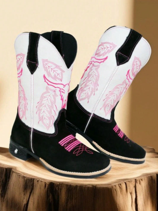 Botina Texana Feminina Cano Alto Country